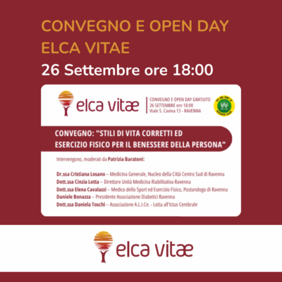 Convegno e Open Day ELCA VITAE